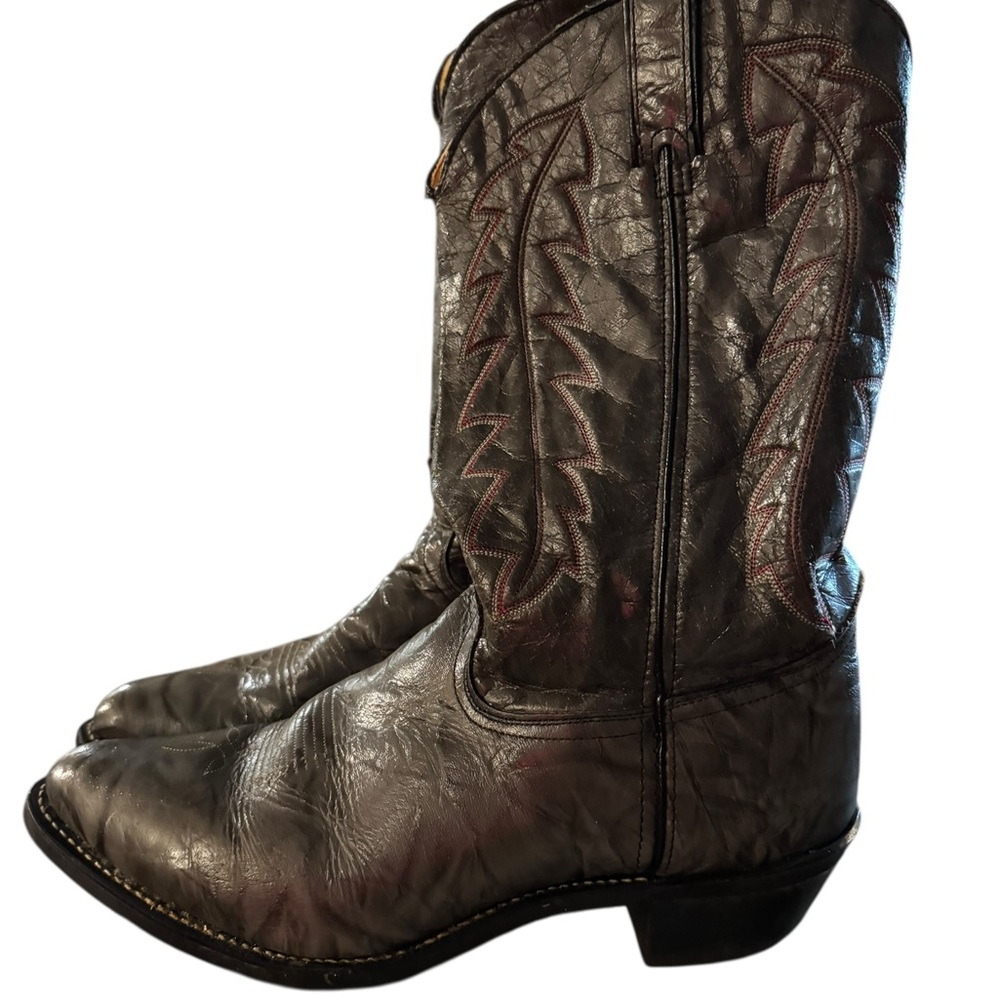 Wrangler Gray Cowboy Boots